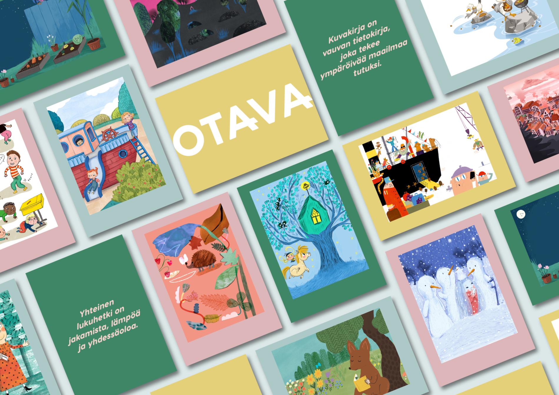 Sukella kuviin! -näyttely on osa kustannusosakeyhtiö Otavan Kuvitetut! -hanketta