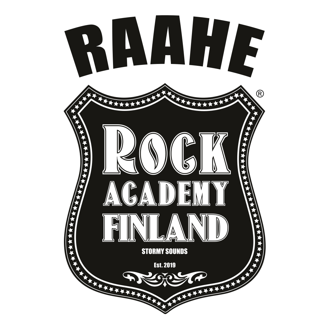 Raahe Rock Academyn tunnus.